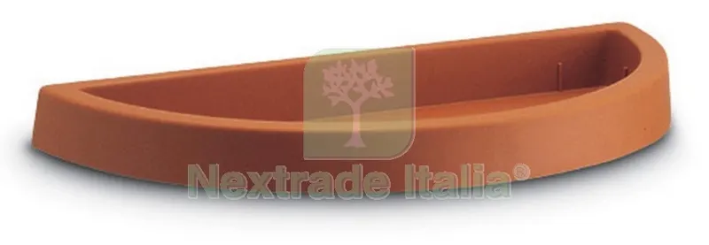 Sottovaso in Plastica "mezzaluna" x Egeo — Vasi e fioriere — rif. FERX.38627