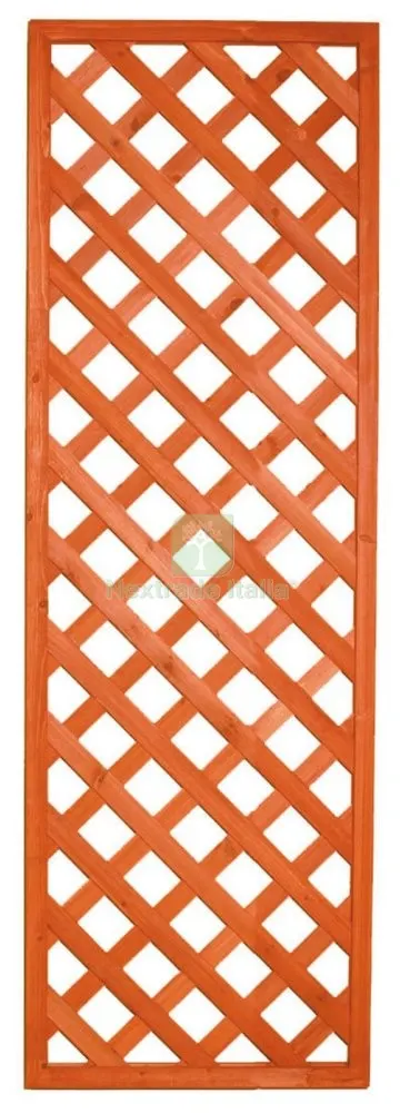 4PZ Pannello Grigliato in Legno CM.45X180H — Griglie e grigliati — rif. FERX.38671 4PZ Pannello Grigliato in Legno CM.45X180H — Griglie e grigliati — rif. FERX.38671