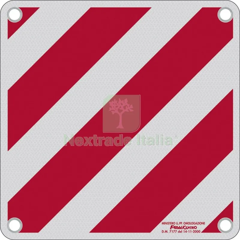 CARTELLO CARICO SPORGENTE ALLUMINIO 50X50 OMOLOGATO — Tempo libero outdoor — rif. FERX.38753 CARTELLO CARICO SPORGENTE ALLUMINIO 50X50 OMOLOGATO — Tempo libero outdoor — rif. FERX.38753