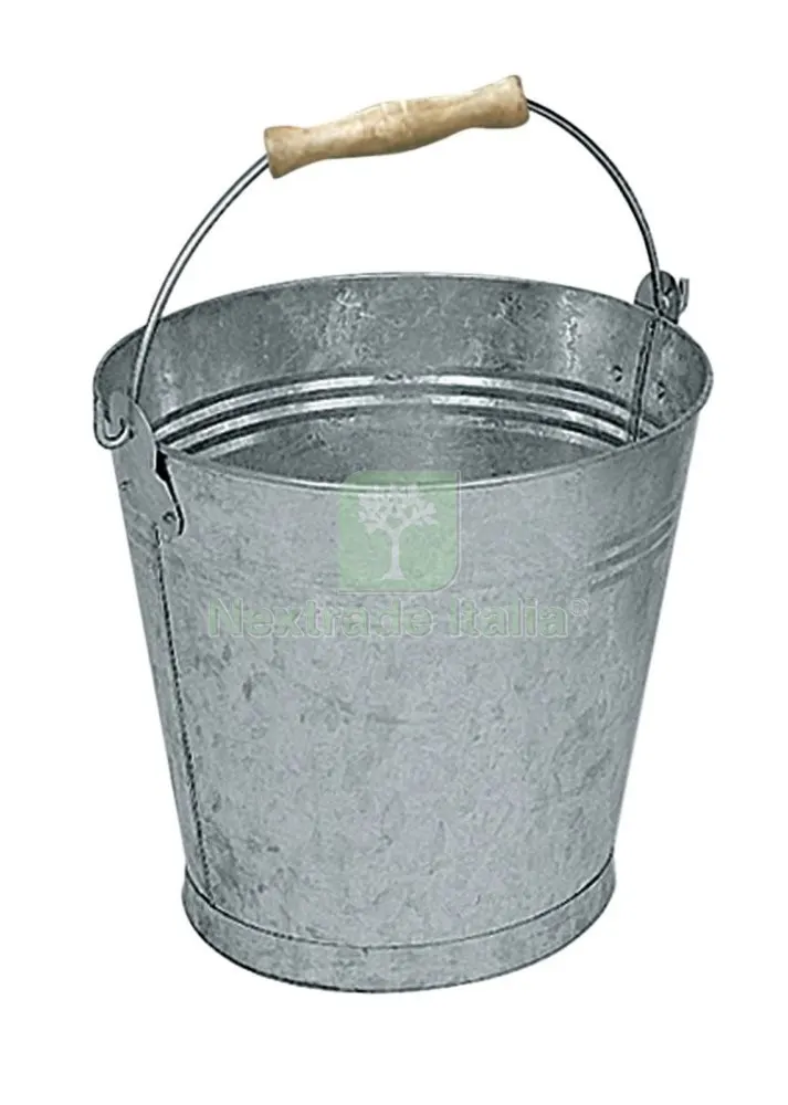 10PZ Secchio Zincato 15 L D 30XH29 CM 1,08 KG — Casalinghi e organizzazione — rif. FERX.38772 10PZ Secchio Zincato 15 L D 30XH29 CM 1,08 KG — Casalinghi e organizzazione — rif. FERX.38772