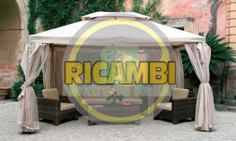 SET 4 TELI MOSCHIERA PER GAZEBO SAHARA MT.4X4 — Gazebo e strutture giardino — rif. FERX.39157