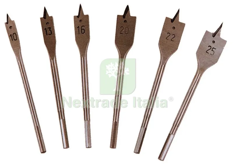 Confezione 6 Mecchie x Legno — Punte, frese e dischi — rif. FERX.39260 Confezione 6 Mecchie x Legno — Punte, frese e dischi — rif. FERX.39260