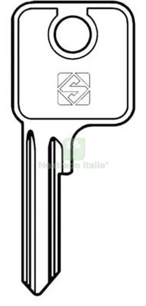 10PZ CHIAVI SILCA ART. DM63 GR.4 — Serrature e cilindri — rif. FERX.39273