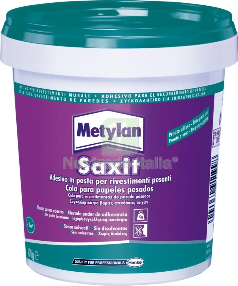 METYLAN SAXIT GR.900 — Adesivi e sigillanti — rif. FERX.3934 METYLAN SAXIT GR.900 — Adesivi e sigillanti — rif. FERX.3934