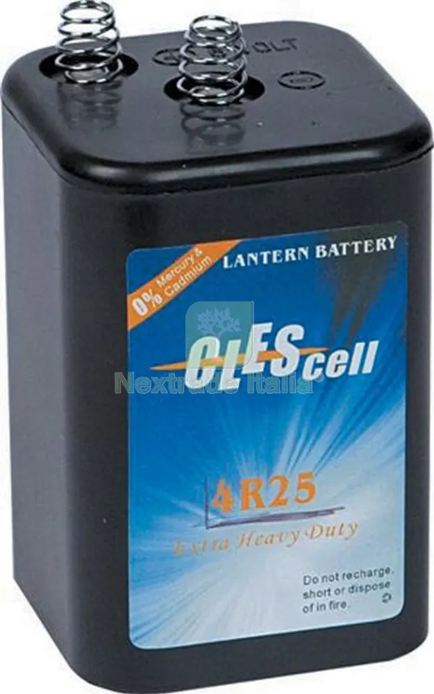 FME ART. 62.768 Batteria 6V per Lampeggiante Cantiere — Utensili muratura — rif. FERX.39642