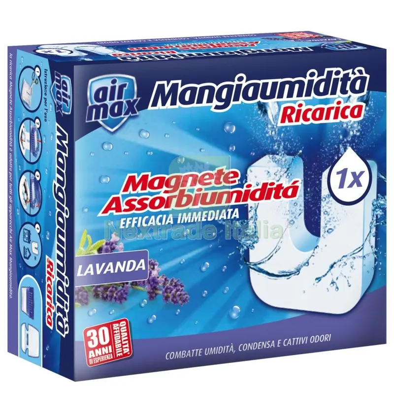 12PZ AIRMAX ASSORBIUMIDITA RICARICA TAB LAVANDA 450 G — Pennelli e rulli — rif. FERX.39646