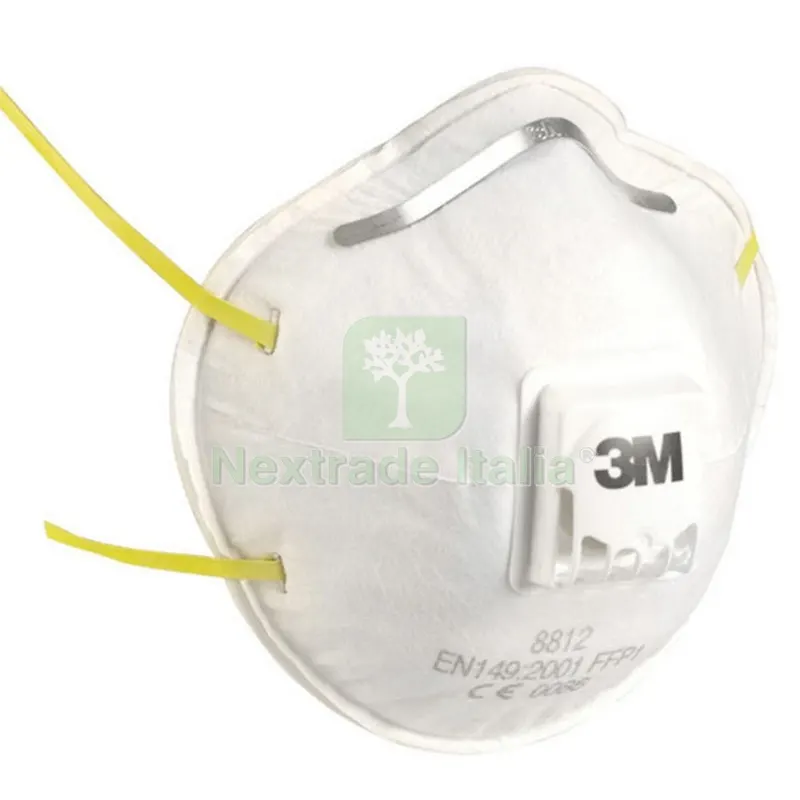 10PZ MASCHERINA PROTETTIVA FFP1 X EDIL/VETR.3M MOD.8812 — Protezioni corpo — rif. FERX.39676