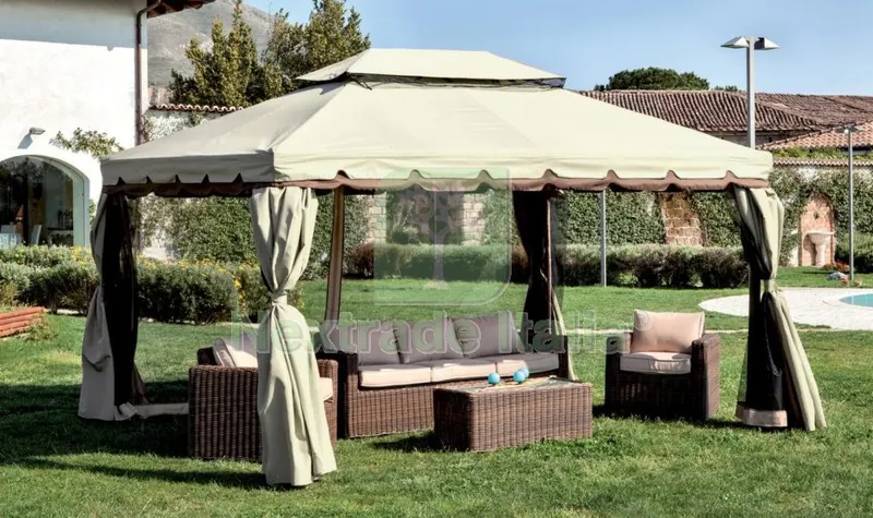 Gazebo in Alluminio "adventure" CM 300X400 — Gazebo e strutture giardino — rif. FERX.39866 Gazebo in Alluminio "adventure" CM 300X400 — Gazebo e strutture giardino — rif. FERX.39866