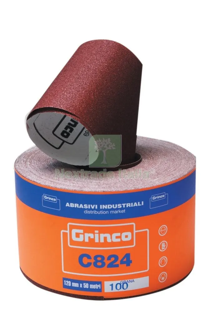 50ML CARTA VETRO NORMALE GRINCO/C824 H115 GR.150X200 — Punte, frese e dischi — rif. FERX.3989 50ML CARTA VETRO NORMALE GRINCO/C824 H115 GR.150X200 — Punte, frese e dischi — rif. FERX.3989