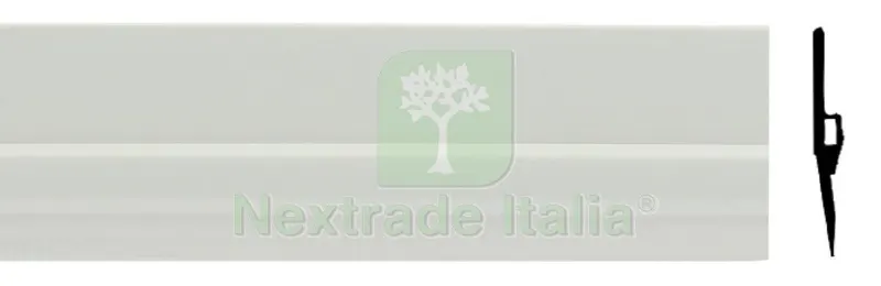 25PZ PARAPORTA RIGIDO CON PINNA IN GOMMA BIANCO — Punte, frese e dischi — rif. FERX.39909 25PZ PARAPORTA RIGIDO CON PINNA IN GOMMA BIANCO — Punte, frese e dischi — rif. FERX.39909