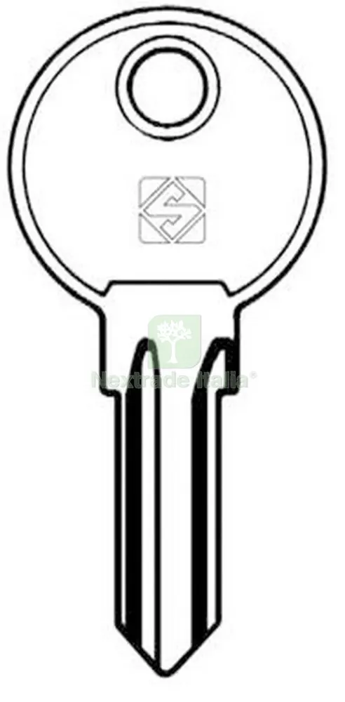 5PZ CHIAVI SILCA ART. LS1 GR.9 — Serrature e cilindri — rif. FERX.39940