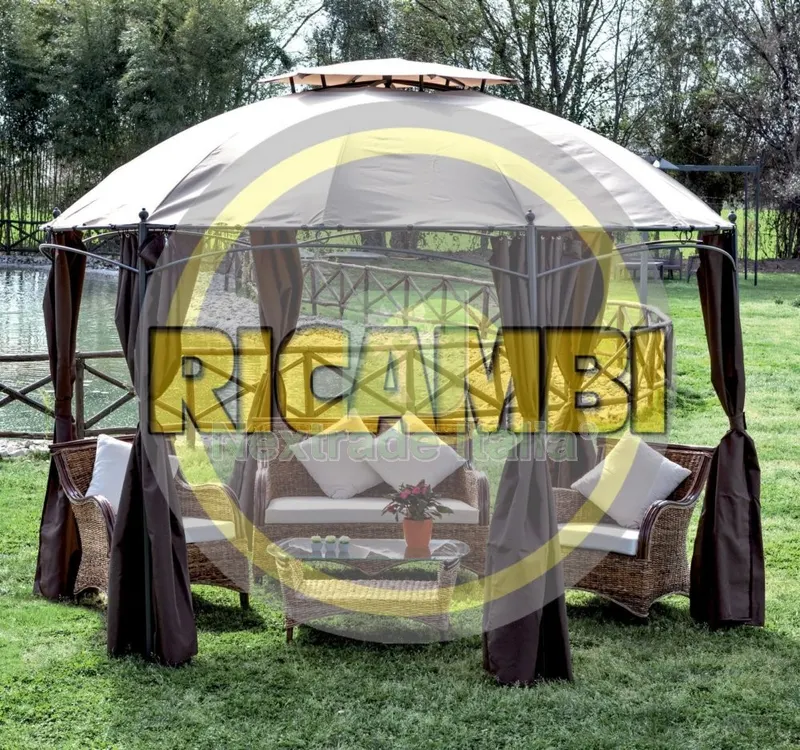 Set Teli Laterali per Gazebo Gotic — Gazebo e strutture giardino — rif. FERX.39973