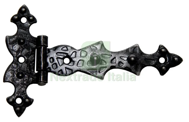 6BLISTER Blister Cerniere Ferro Battuto ART. 312/C MM 70X115 (PZ.2) — Cerniere e cardini — rif. FERX.39991