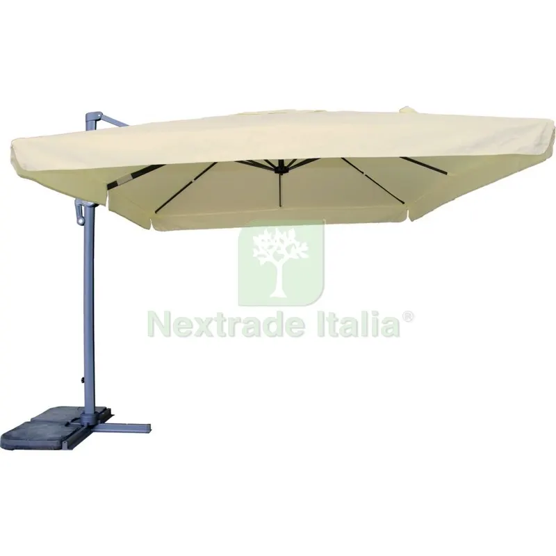 Ombrellone Alluminio CM 300X300 Decentrato "roma" — Tempo libero outdoor — rif. FERX.40030