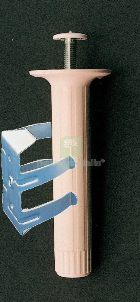 4BLISTER Blister Piedini ABS Diametro 28 CM.10 con Ganci (PZ.4) — Ferramenta per legno e mobili — rif. FERX.40049 4BLISTER Blister Piedini ABS Diametro 28 CM.10 con Ganci (PZ.4) — Ferramenta per legno e mobili — rif. FERX.40049