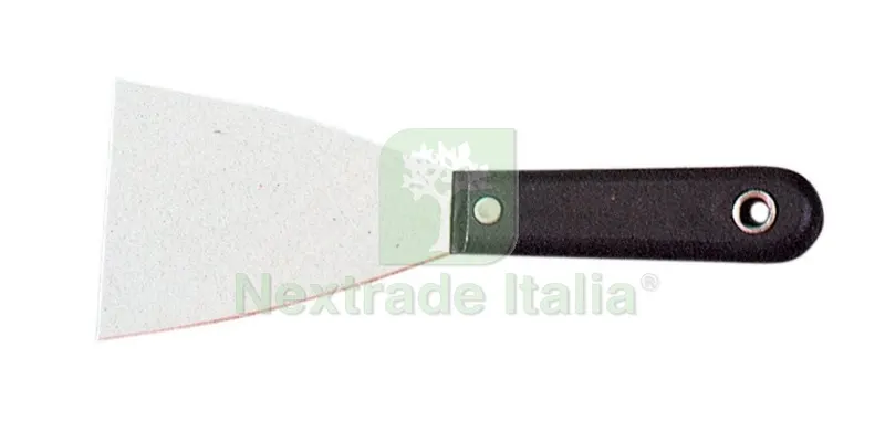 12PZ SPATOLA MANICATA INOX 120 MM — Spatole e attrezzi per stesura — rif. FERX.40145