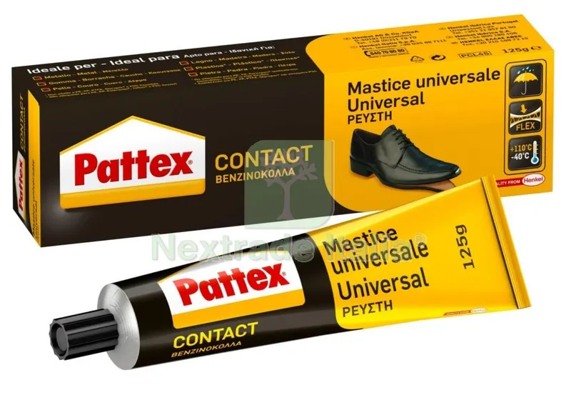 12PZ Pattex Mastice Universale GR.125 — Adesivi e sigillanti — rif. FERX.4019 12PZ Pattex Mastice Universale GR.125 — Adesivi e sigillanti — rif. FERX.4019
