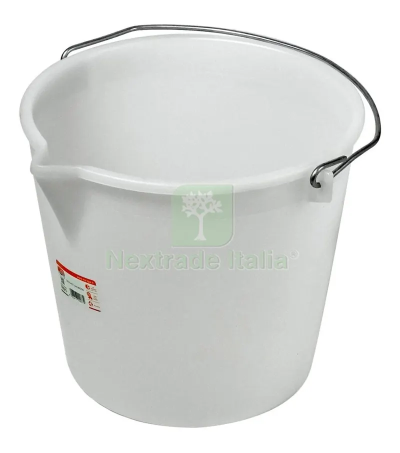 SECCHIO ALIMENTARE CON BECCO 17 L BIANCO — Casalinghi e organizzazione — rif. FERX.40209 SECCHIO ALIMENTARE CON BECCO 17 L BIANCO — Casalinghi e organizzazione — rif. FERX.40209
