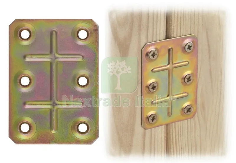 100PZ Piastra Dirittaacciaio Tropicalizzato ART. 162 MM.50X 70 — Casalinghi e organizzazione — rif. FERX.4023