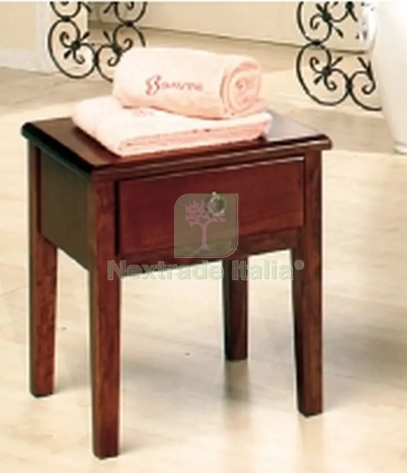 Sgabello con Cassetto "doria" ART. 714/SG — Arredo — rif. FERX.40369