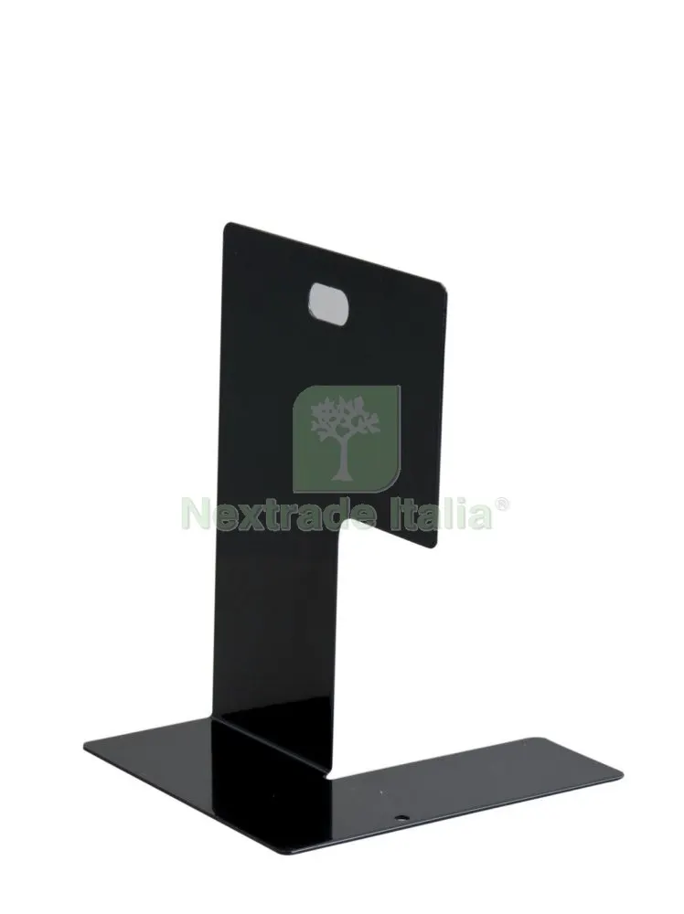 20PZ FERMALIBRO IN METALLO COLORE NERO — Casalinghi e organizzazione — rif. FERX.40397