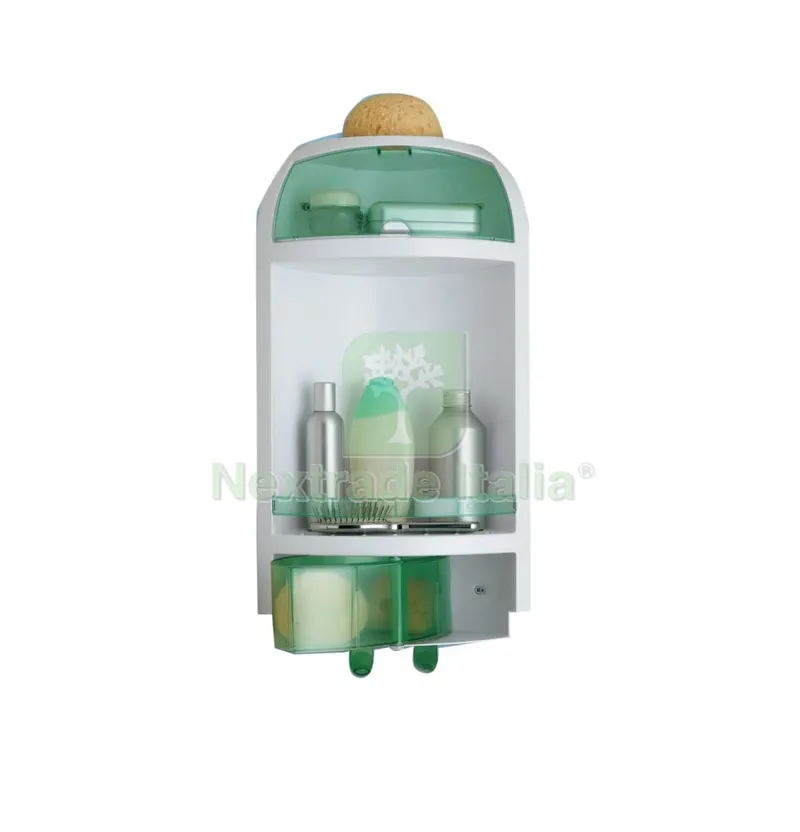 Gedy ART. 2880 Angoliera Attrezzata Bianca — Accessori bagno — rif. FERX.40415 Gedy ART. 2880 Angoliera Attrezzata Bianca — Accessori bagno — rif. FERX.40415