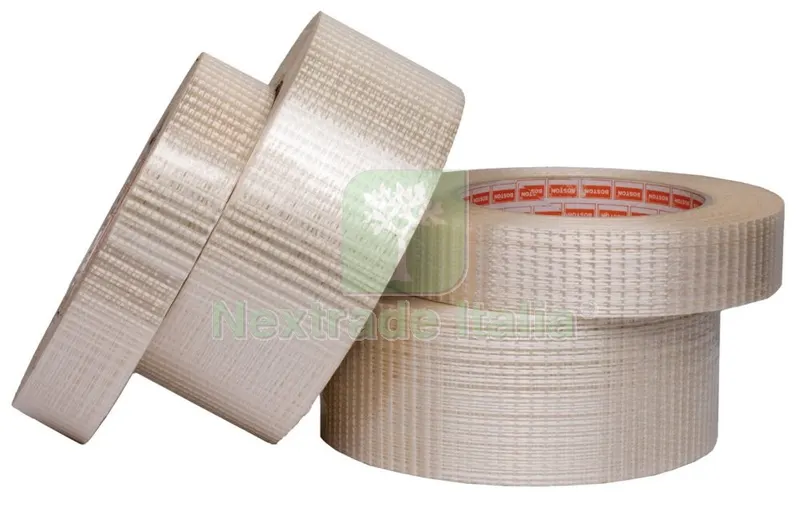Nastro Imballo Rinforzato Trasparente MM.48X50MT. — Misurazione e taglio manuale — rif. FERX.40423