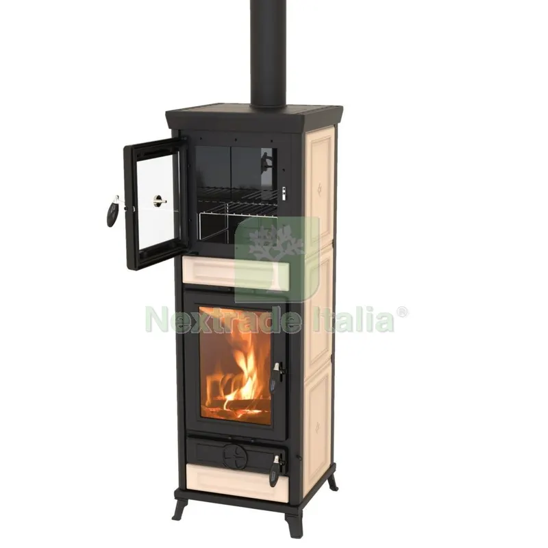 Stufa a Legna Thermorossi Modello Anna Beige — Stufe e camini — rif. FERX.4048
