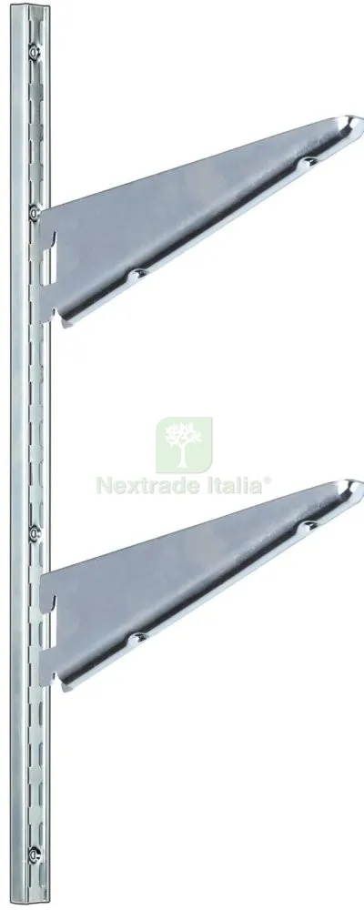 10PZ REGGIMENSOLA 2 GANCI ART. 2770 CM.20 BIANCA — Ferramenta per legno e mobili — rif. FERX.4058 10PZ REGGIMENSOLA 2 GANCI ART. 2770 CM.20 BIANCA — Ferramenta per legno e mobili — rif. FERX.4058
