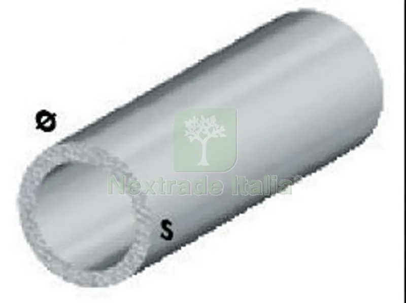 5PZ PROFILO CROMO H.100 cm TUBO TONDO 12X1 mm — Profili e angolari decorativi — rif. FERX.40620 5PZ PROFILO CROMO H.100 cm TUBO TONDO 12X1 mm — Profili e angolari decorativi — rif. FERX.40620