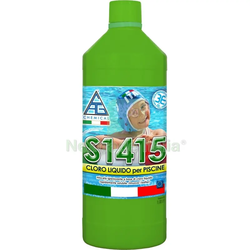 12PZ Cloro Liquido per Piscine KG. 1 S1415 — Piscine e strutture — rif. FERX.4065