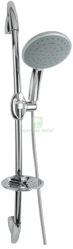 4PZ Saliscendi 60 CM D. 25 Maxi con Portasapone JT-H-19 — Accessori bagno — rif. FERX.40779 4PZ Saliscendi 60 CM D. 25 Maxi con Portasapone JT-H-19 — Accessori bagno — rif. FERX.40779