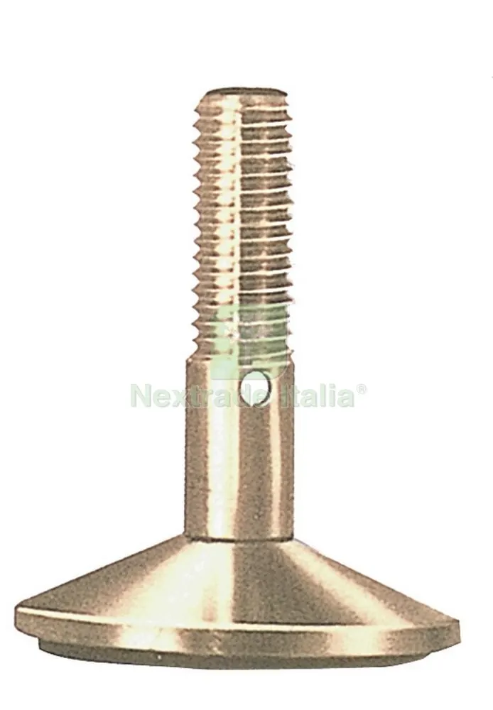 10PZ PIEDINO REGOLABILE MA12 X DIAMETRO MM.50 — Ferramenta per legno e mobili — rif. FERX.4080 10PZ PIEDINO REGOLABILE MA12 X DIAMETRO MM.50 — Ferramenta per legno e mobili — rif. FERX.4080