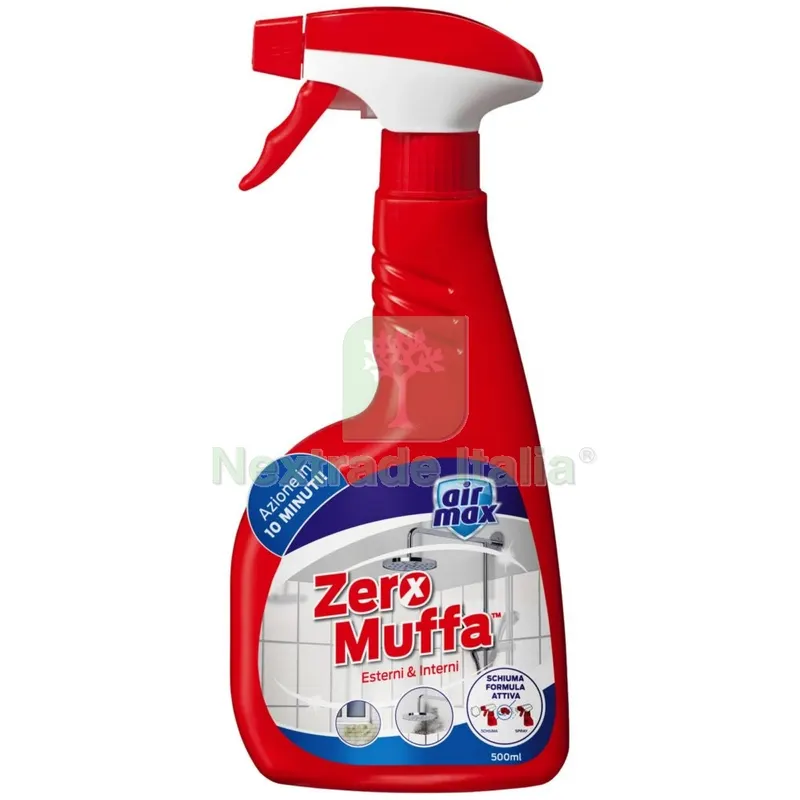 6PZ ANTIMUFFA AIRMAX ZERO IGIENIZZANTE 500 ML ROSSO — Casalinghi e organizzazione — rif. FERX.40875 6PZ ANTIMUFFA AIRMAX ZERO IGIENIZZANTE 500 ML ROSSO — Casalinghi e organizzazione — rif. FERX.40875