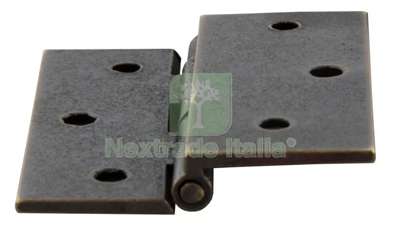 24PZ Cerniera Fresata 1/2 Collo Oro Bronzato GR.50X40* — Cerniere e cardini — rif. FERX.4091 24PZ Cerniera Fresata 1/2 Collo Oro Bronzato GR.50X40* — Cerniere e cardini — rif. FERX.4091