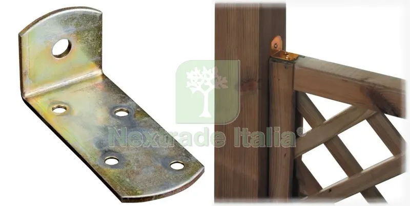 50PZ Piastra Angolare in Acciaio Tropicalizzato MM 30X30X70 — Casalinghi e organizzazione — rif. FERX.4111 50PZ Piastra Angolare in Acciaio Tropicalizzato MM 30X30X70 — Casalinghi e organizzazione — rif. FERX.4111