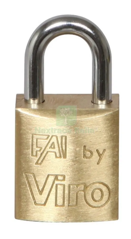 12PZ Viro ART. 550 Lucchetto Rettangolare MM. 16 — Lucchetti e catene — rif. FERX.41151 12PZ Viro ART. 550 Lucchetto Rettangolare MM. 16 — Lucchetti e catene — rif. FERX.41151