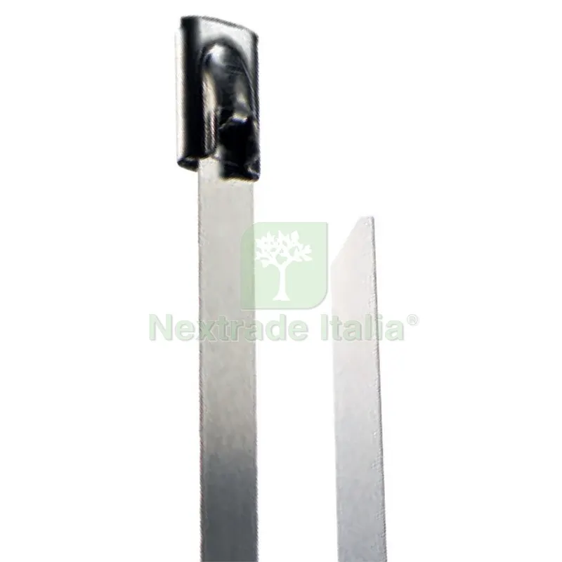 100PZ ELEMATIC FASCETTE INOX 304 COLSTEEL 266X7,9 — Fascette e collari — rif. FERX.41222 100PZ ELEMATIC FASCETTE INOX 304 COLSTEEL 266X7,9 — Fascette e collari — rif. FERX.41222