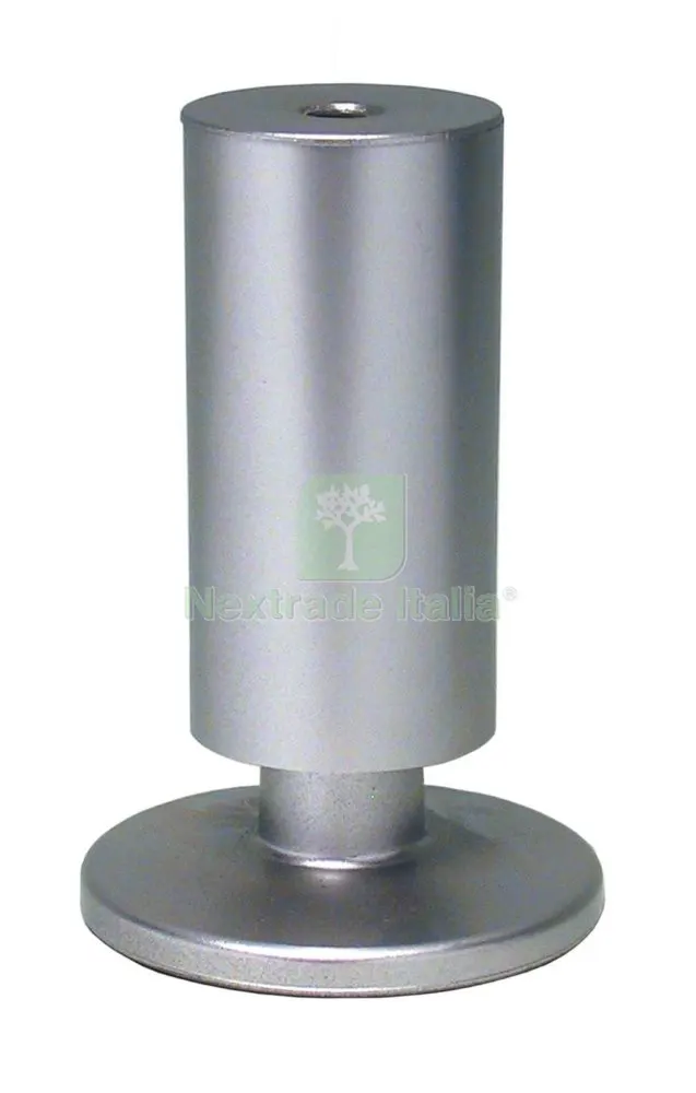 12PZ PIEDINO IN ABS 90 MM ALLUMINIO P1807 — Accessori bagno — rif. FERX.41312 12PZ PIEDINO IN ABS 90 MM ALLUMINIO P1807 — Accessori bagno — rif. FERX.41312