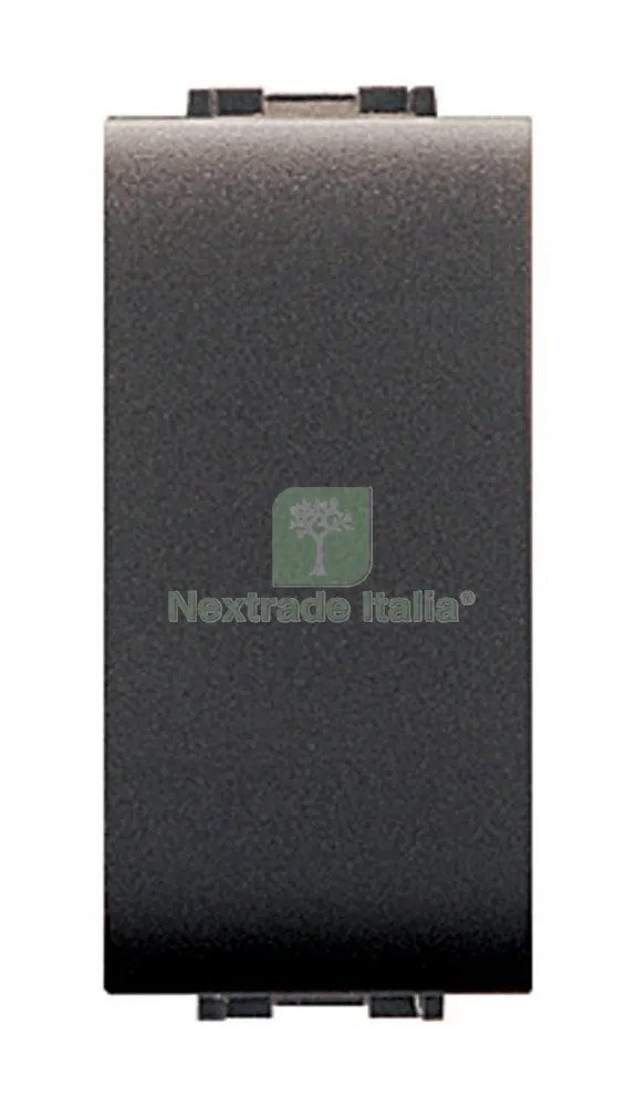 12PZ LIFE ART. 4000 INTERRUTTORE UNIPOLARE NERO — Interruttori e prese — rif. FERX.41599