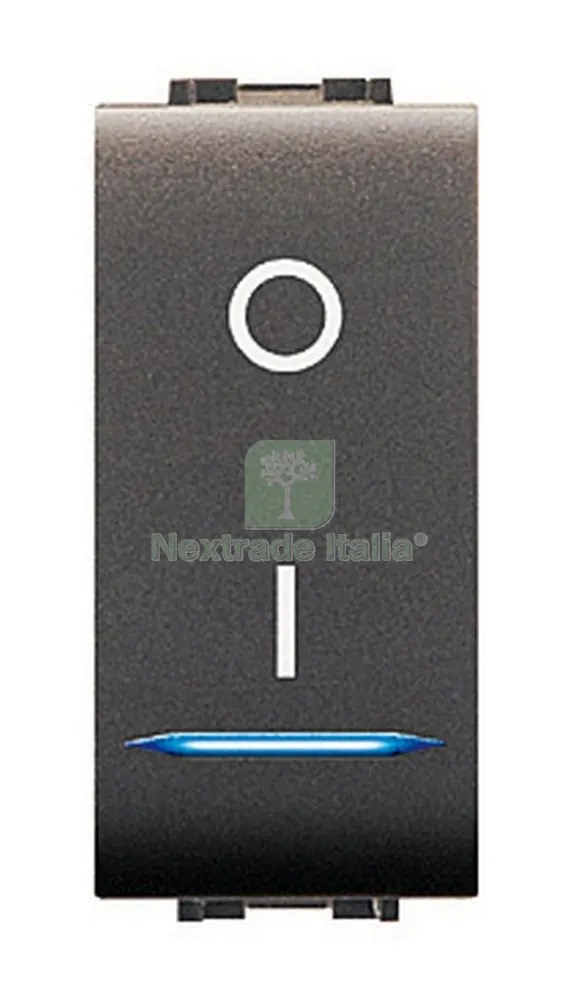12PZ LIFE ART. 4015 INTERRUTTORE BIPOLARE ILLUMINABILE NERO — Interruttori e prese — rif. FERX.41647 12PZ LIFE ART. 4015 INTERRUTTORE BIPOLARE ILLUMINABILE NERO — Interruttori e prese — rif. FERX.41647