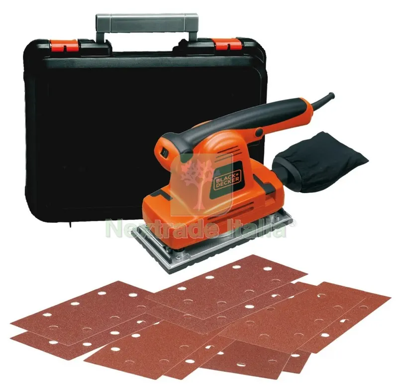 B+D Levigatrice Orbitale KA274EKA-QS 310W 1/2 Foglio — Smerigliatrici e seghe — rif. FERX.41753 B+D Levigatrice Orbitale KA274EKA-QS 310W 1/2 Foglio — Smerigliatrici e seghe — rif. FERX.41753