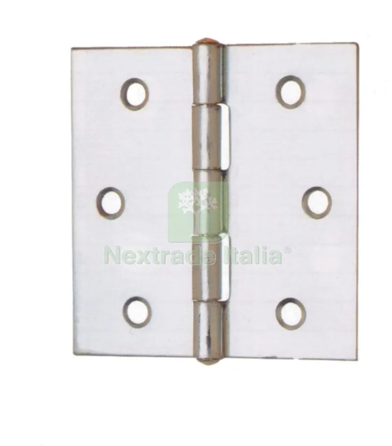 24PZ Cerniera Quadra Perno Fisso Acciaio Zincato MM. 60 — Cerniere e cardini — rif. FERX.41871 24PZ Cerniera Quadra Perno Fisso Acciaio Zincato MM. 60 — Cerniere e cardini — rif. FERX.41871