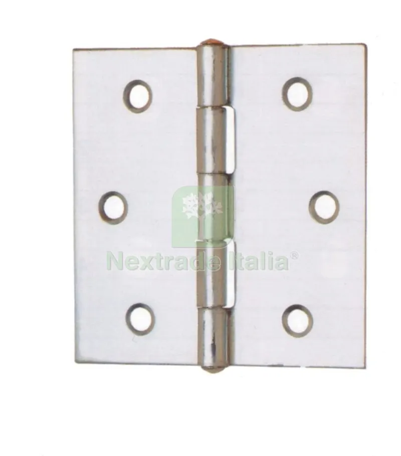 24PZ Cerniera Quadra Perno Fisso Acciaio Zincato MM. 70 — Cerniere e cardini — rif. FERX.41906
