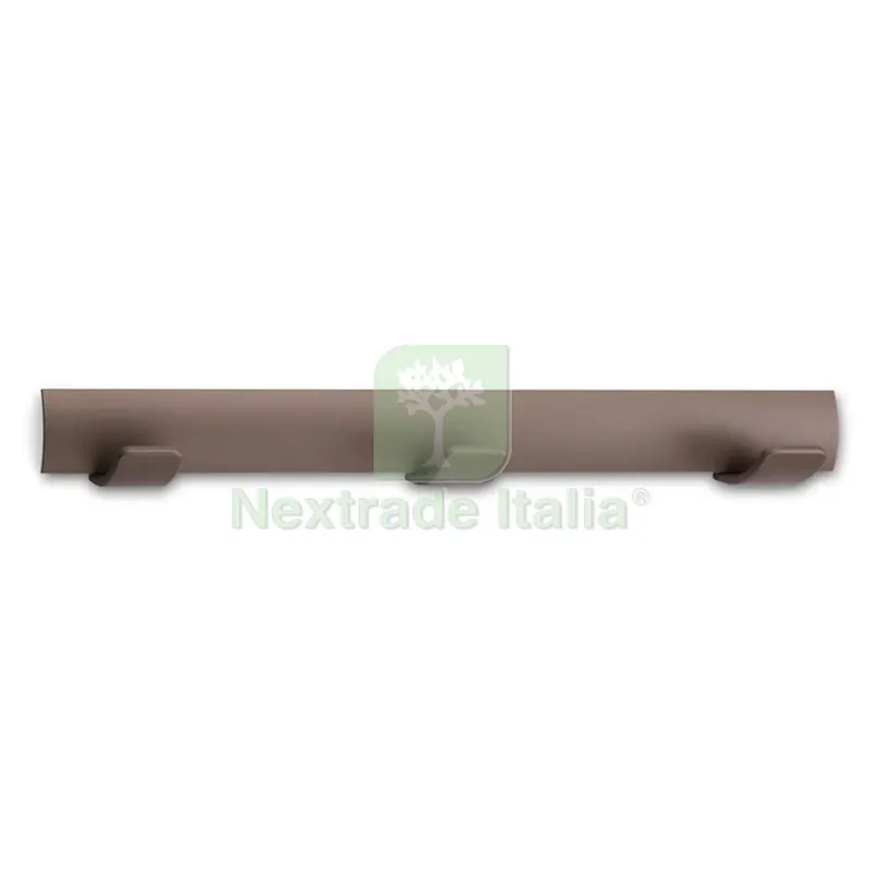 5PZ Appendino Adesivo Inofix 3POSTI Colore Marrone — Accessori bagno — rif. FERX.4217 5PZ Appendino Adesivo Inofix 3POSTI Colore Marrone — Accessori bagno — rif. FERX.4217