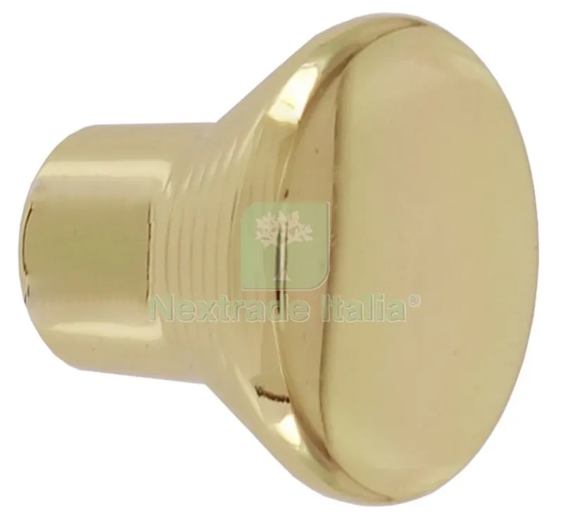 50PZ Pomolo ART. GA09 MG 24011 MM.24 Finitura Ottonato Lucido — Maniglie e pomelli — rif. FERX.4220 50PZ Pomolo ART. GA09 MG 24011 MM.24 Finitura Ottonato Lucido — Maniglie e pomelli — rif. FERX.4220