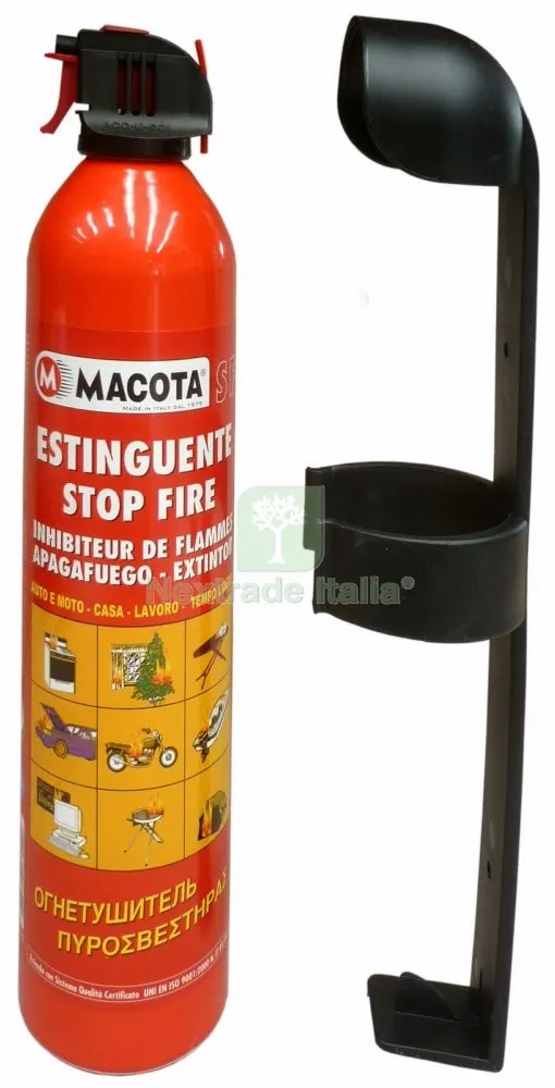 ESTINTORE STOP FIRE CON SUPPORTO 700 ML — Accessori e ricambi utensili elettrici — rif. FERX.42386 ESTINTORE STOP FIRE CON SUPPORTO 700 ML — Accessori e ricambi utensili elettrici — rif. FERX.42386