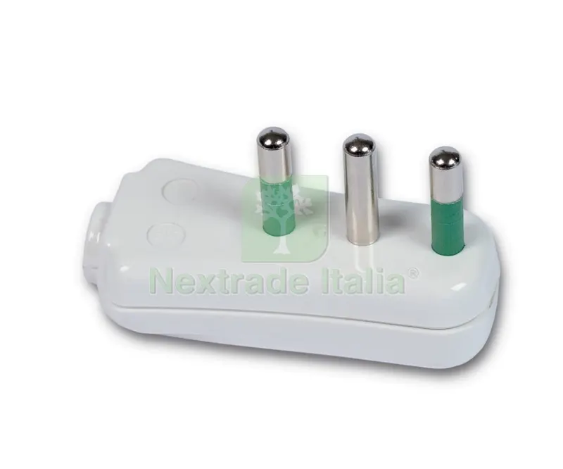 50PZ FME ART. 82.540 Spina Ribassata 16A+T Fortek — Interruttori e prese — rif. FERX.425 50PZ FME ART. 82.540 Spina Ribassata 16A+T Fortek — Interruttori e prese — rif. FERX.425