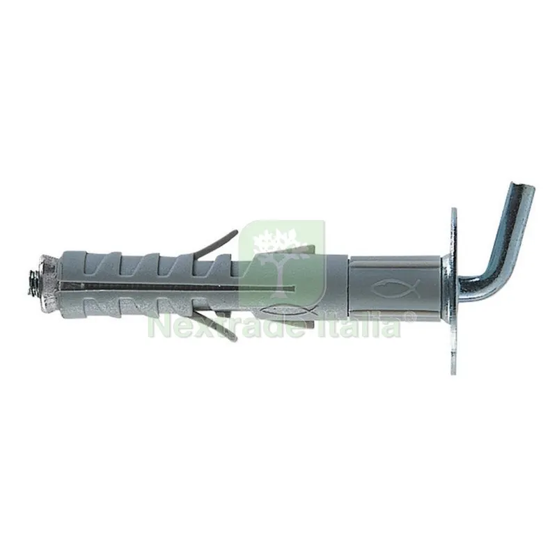 100PZ FISCHER TASSELLI SB9-L8 GANCIO CORTO — Tasselli e ancoraggi — rif. FERX.4261 100PZ FISCHER TASSELLI SB9-L8 GANCIO CORTO — Tasselli e ancoraggi — rif. FERX.4261