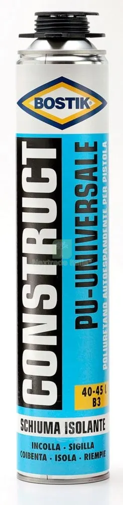 12PZ BOSTIK SCHIUMA POLIURETANICA PER SPRUZZATORE 750 ML — Adesivi e sigillanti — rif. FERX.42618